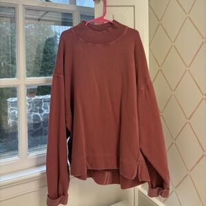 Old Navy Brick Red Cardigan